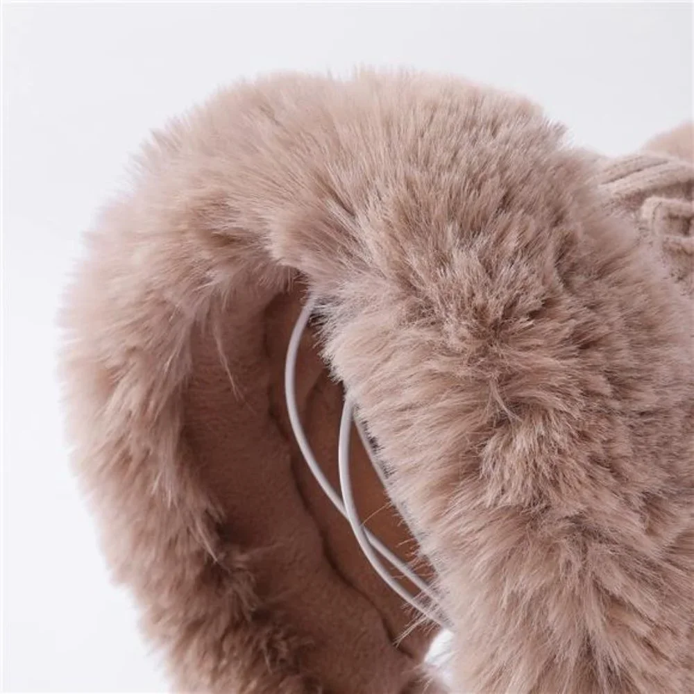 Women Winter Beanie Hat Ear Flaps Sherpa Knit Fleece, A3-Naibai_6